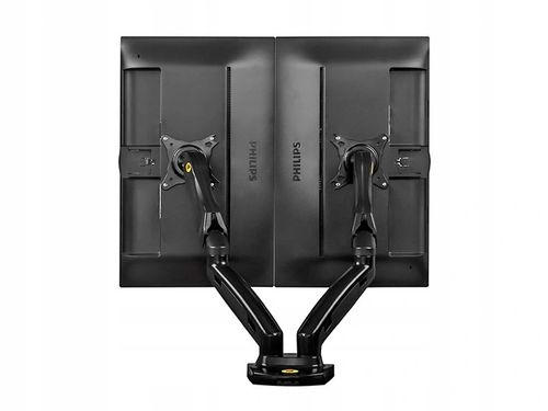 UCHWYT BIURKOWY SPRĘŻYNA GAZOWA 2 MONITORY 17-27' na Arena.pl