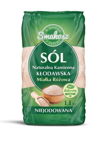 Sól naturalna kłodawska miałka 1,1kg zdjęcie 1
