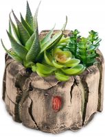 Doniczka ceramiczna retro dekoracyjna z chińskim wzorem 1 sztuka