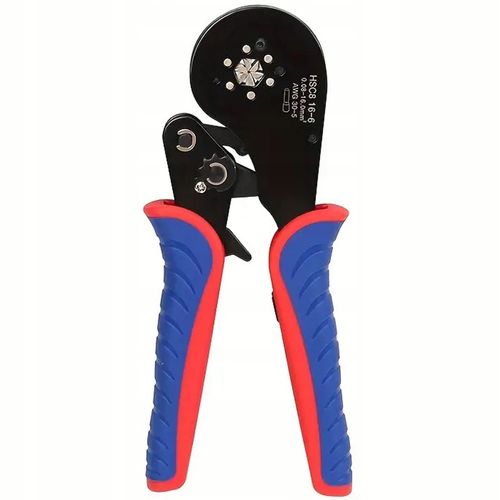 ZACISKARKA PRASKA DO TULEJEK KONEKTORÓW KABLI 0,08 -16 ² SZEŚCIOKĄTNA na Arena.pl