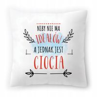 Poduszka Dla Cioci Ciotki Urodziny Prezent Z Nadrukiem Ze Zdjęciem