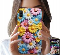 ETUI DO HUAWEI Y6 2019 - KOLOROWE KWIATKI, STOKROTKI FUTERAŁ CASE