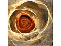 50X50CM RÓŻA KTALNA OBRAZ