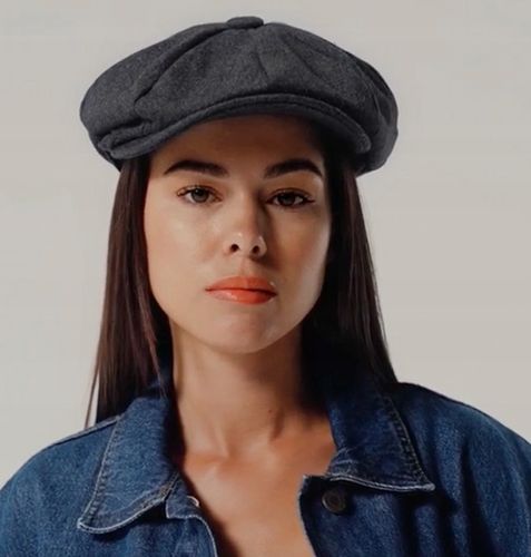 CZAPKA Z DASZKIEM KASZKIET MĘSKI STYL PEAKY BLINDERS ELEGANCKI RETRO L/XL na Arena.pl