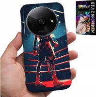 ETUI DO XIAOMI REDMI A3 - BOKS SPORTY WALKI BOKSERZY WZORY + SZKŁO