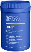 ForMeds BICAPS multi (magnez, witamina C, cynk i 17 innych) - 60 kapsułek