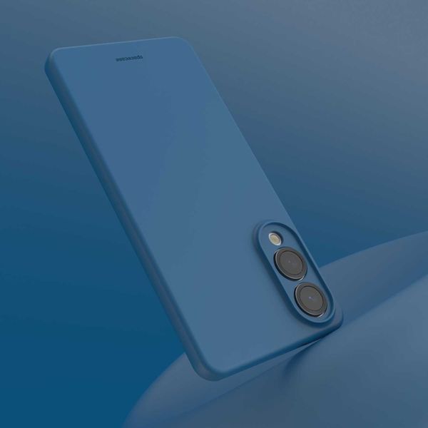 Spacecase Silicone Case 3.0 Galaxy S25 Edge Blue zdjęcie 3