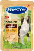 WINSTON NATURE MOKRA KARMA DLA KOTA WOŁOWINA DRÓB