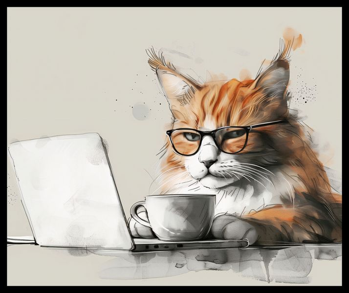 Plakat 60x50cm Nie przed Kawusią zdjęcie 2