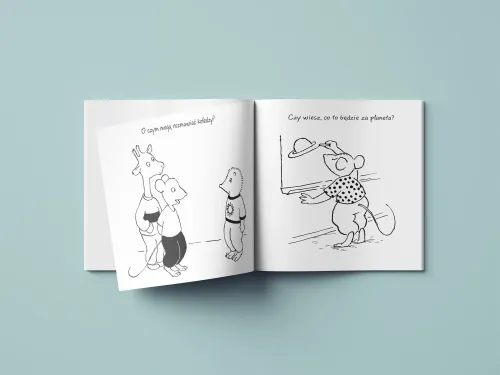 Myszonek. Kolorowanka na Arena.pl