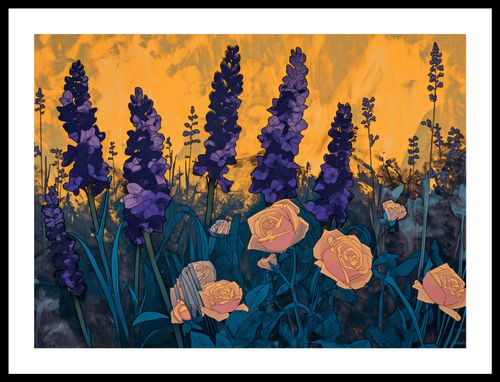 Plakat 55x40cm Złoty Ogród na Arena.pl