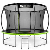 Duza trampolina dla dzieci 12ft ogrodowa 366cm pumpkin fitness wytrzymala
