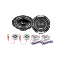 Zestaw głośników samochodowych 6,5" Peiying 90 dB 4 Ohm 120 W