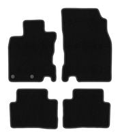 Dywaniki welurowe BASIC czarne Nissan Qashqai II J11 2013-