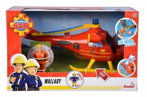 strażak sam helikopter wallaby z figurką 3312 na Arena.pl