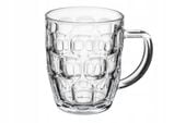 Kufel do piwa szklany Nixon 540 ml z uchwytem grube szkło