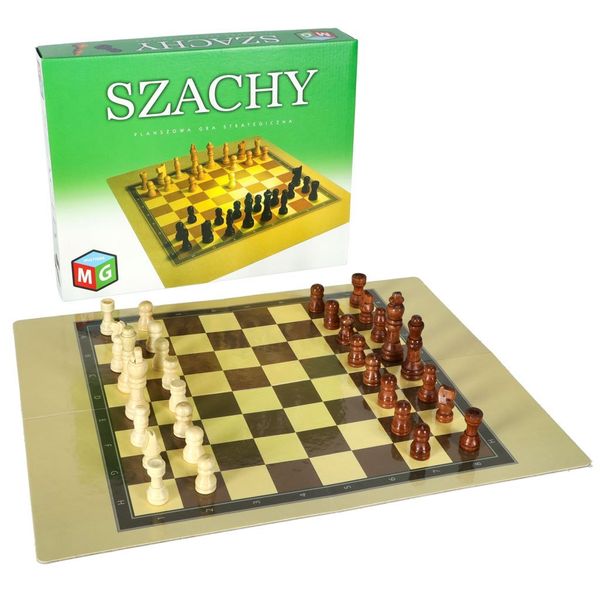 Szachy duże gra planszowa 5+ MULTIGRA zdjęcie 8