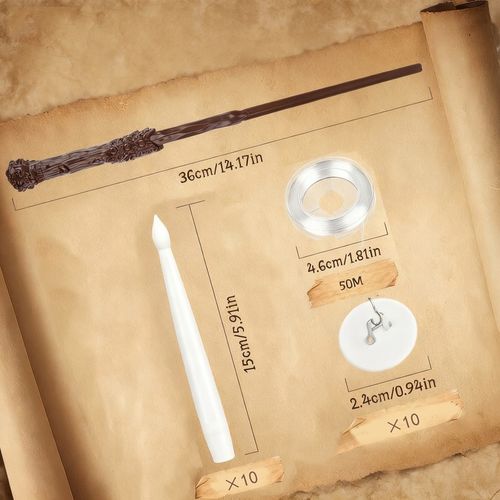 Latające Swiece LED, 10 Sztuk, z Pilotem Zdalnego Sterowania,Swiece Wiszące na Arena.pl