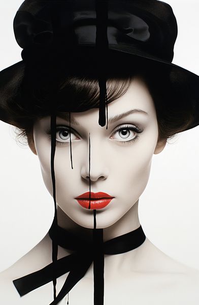 Plakat 53x81cm Atramentowa Aura zdjęcie 1