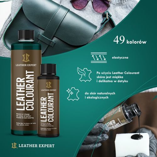 leather expert colourant - light grey farba do skóry naturalnej na Arena.pl