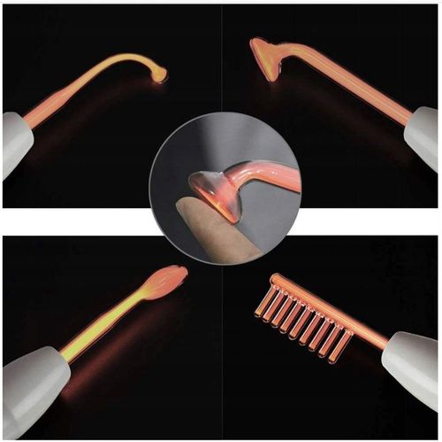 Darsonval elektrostymulacja włosów skóry 4 peloty na Arena.pl