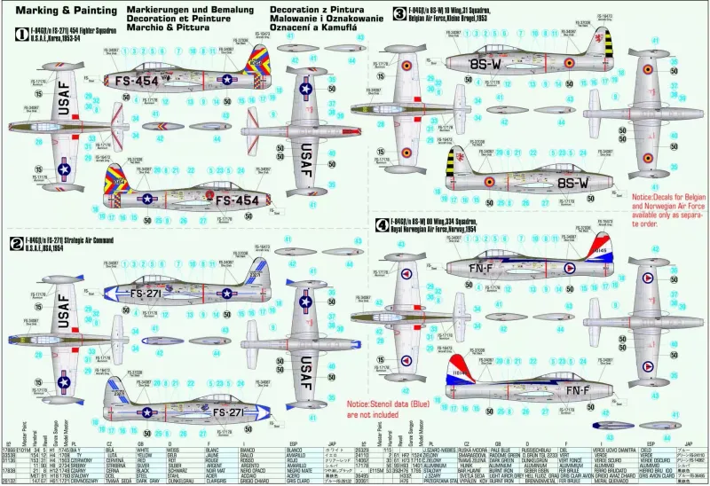 F-84G Thunderjet, C-90, 1:72 zdjęcie 2