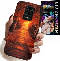 ETUI DO XIAOMI NOTE 9 PRO / 9S - PARK, JESIEŃ, SPADAJĄCE LIŚCIE, PLECKI