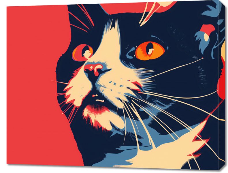 Obraz 90x70cm Szok zdjęcie 1