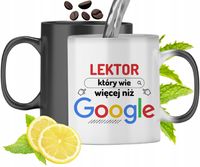 Kubek Magiczny Dla Lektora Zmieniający Kolor Z Nadrukiem Ze Zdjęciem