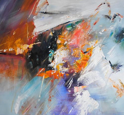 Duża abstrakcja (90x120cm) na Arena.pl