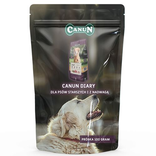 PRÓBKA Canun TERRA Diary dla psów z nadwagą i dojrzałych 100 g na Arena.pl