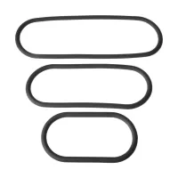 perfect fit brand zestaw 3 cienkich silikonowych pierścieni regulowanych