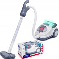 FUNKCYJNY ODKURZACZ DLA DZIECI ZABAWKOWY ŚWIATŁO DŹWIĘK WCIĄGA KULKI