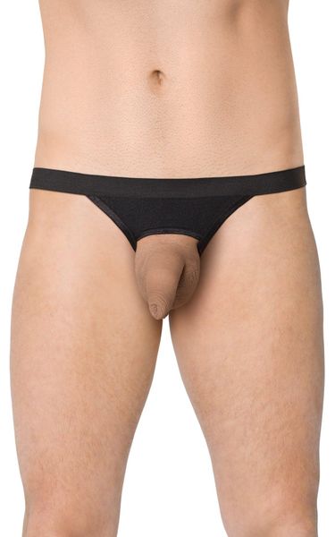 Mens Thong 4532 - Black Onesize zdjęcie 1