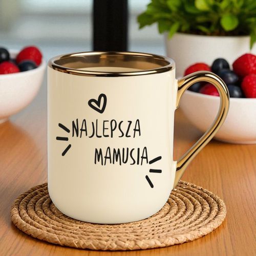 Kubek PREMIUM oryginalny prezent dla MAMY TEŚCIOWEJ upominek Mama na Arena.pl