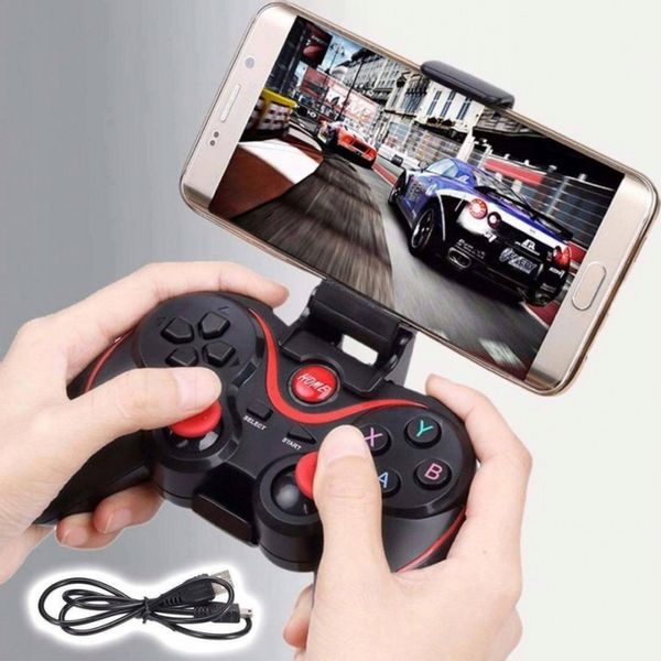 BEZPRZEWODOWY GAMEPAD PAD DO TELEFONU ANDROID iOS TV box PC Z UCHWYTEM zdjęcie 9
