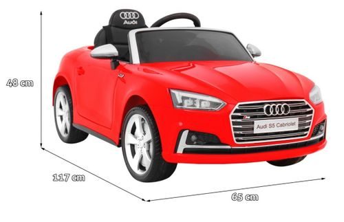Pojazd Audi S5 Cabriolet Czerwony na Arena.pl