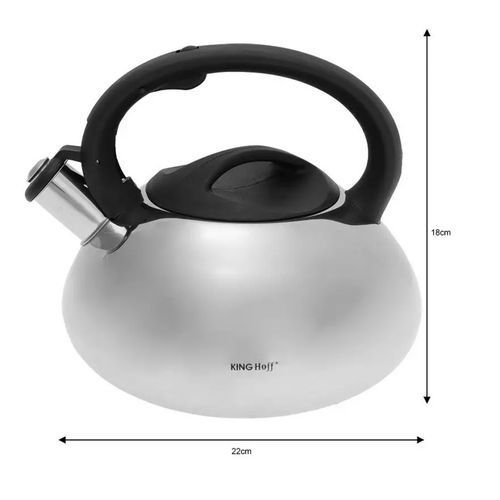 kinghoff czajnik z gwizdkiem 3.0l kh-3262 na Arena.pl