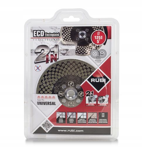 RUBI TARCZA DIAMENTOWA ECD 125 2IN1SUPERPRO na Arena.pl
