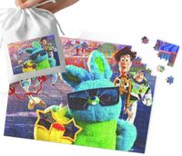 PUZZLE - Toy Story WZORY DLA DZIECI PREZENT NA ŚWIĘTA 35el + WORECZEK