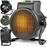 DMUCHAWA NAGRZEWNICA ELEKTRYCZNA 3KW TERMOWENTYLATOR GRZEJNIK FARELKA MOCNA