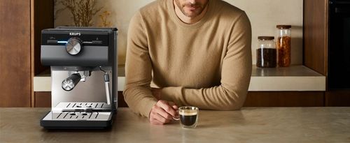 Ekspres kolbowy z dyszą spieniającą KRUPS Authentic+ C80 XP384G 15 bar na Arena.pl