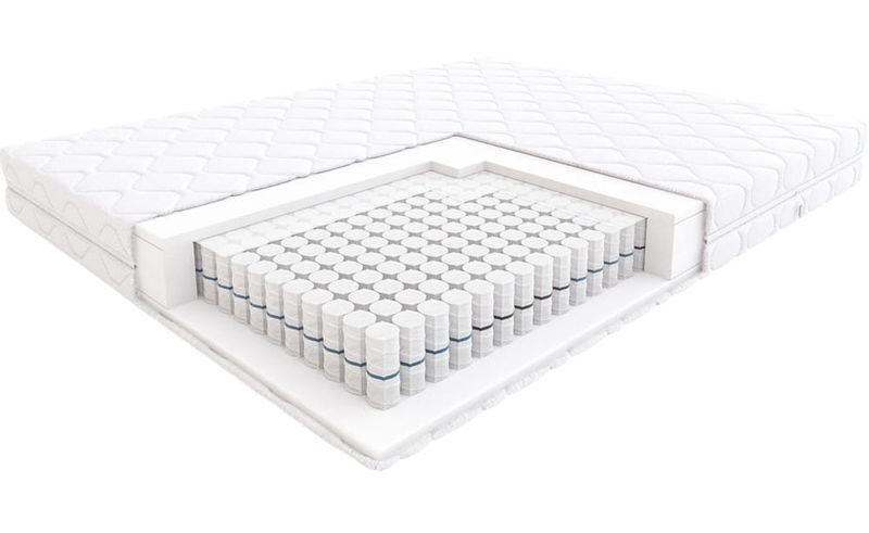 Materac Sprężynowy Hilding Step 160x200 Silver zdjęcie 1