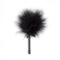 mini black feather tickler
