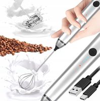 SPIENIACZ UBIJACZ DO MLEKA JAJEK KAWY MINI MIKSER ELEKTRYCZNY UBIJAK MIKSER