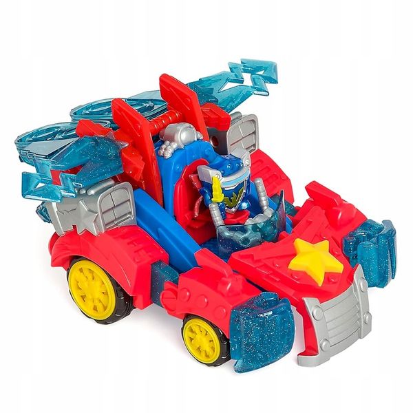 SUPERTHINGS Super Things Zings Turbo Warrior Power Robot Auto Transformer zdjęcie 12