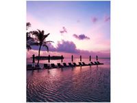 70X50CM OBRAZ MAGICZNY ZACHÓD SŁOŃCA MALEDIWACH ŚCIAN