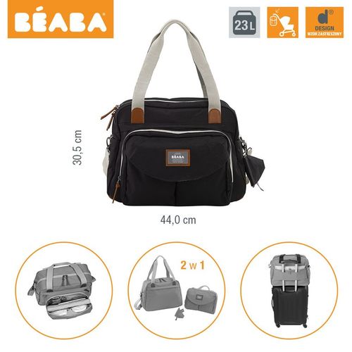 Beaba Torba dla mamy Geneva SMART COLORS black na Arena.pl