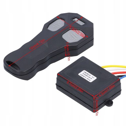 PILOT BEZPRZEWODOWY STEROWANIE DO WYCIĄGARKI 12V na Arena.pl