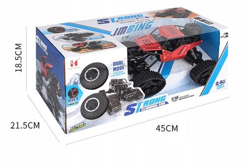 SAMOCHÓD ZDALNIE STEROWANY CRAWLER RC 4x4 AUTO 2w1 na Arena.pl